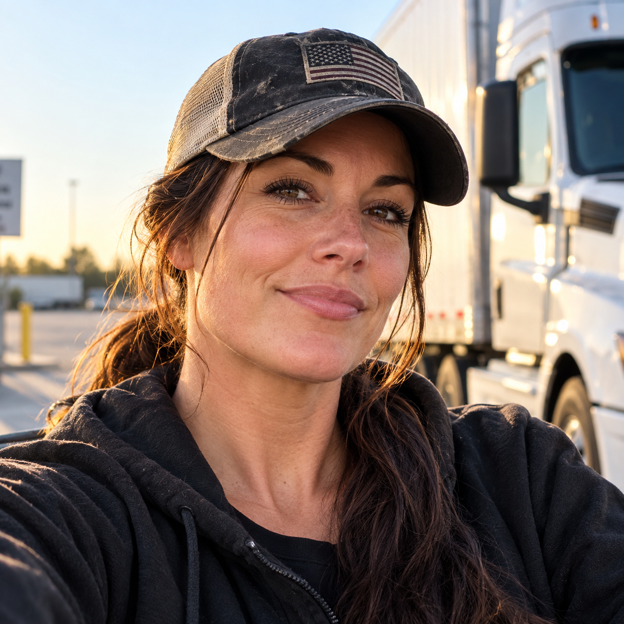 Headshot of Renee A., Cadence Premier Cargo owner-operator